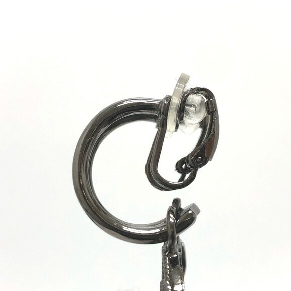 CHANEL Black Earrings - Picture 7 of 9